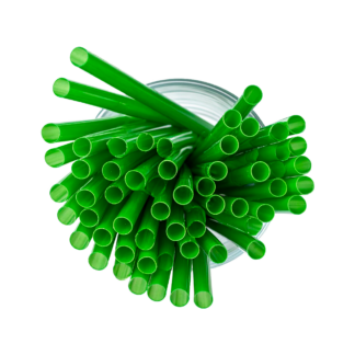 Grandes pailles biodégradables